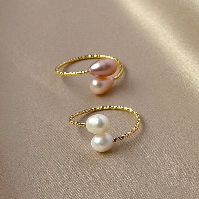 Hand made Pearl Ring