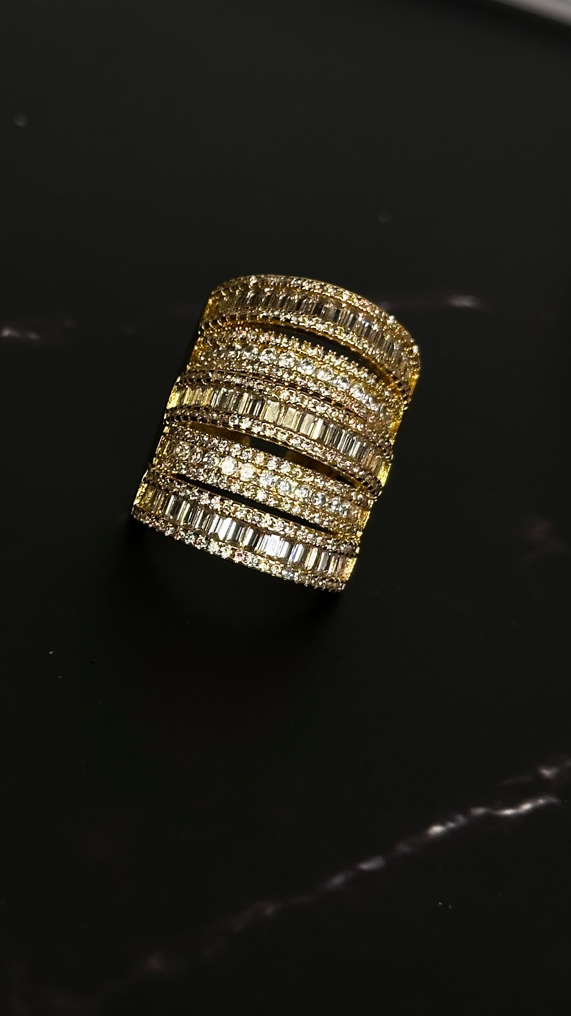 Five layer Zicornia Ring - Ewaronkes Jewels