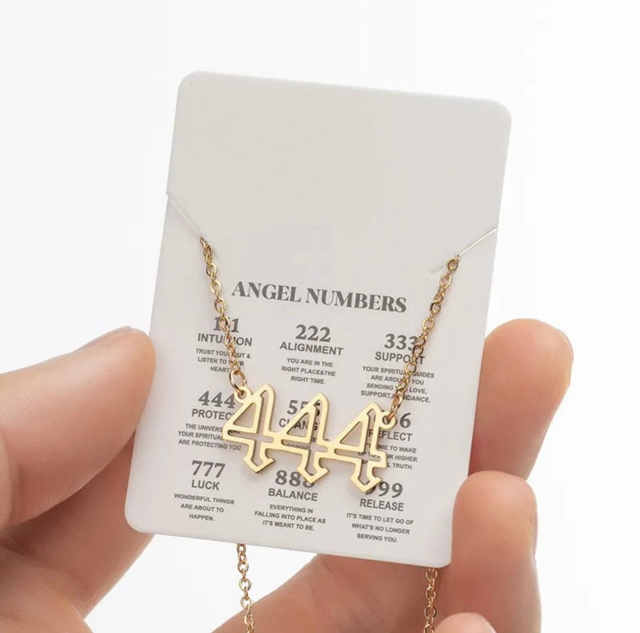 Hollow Angel Numbers - Ewaronkes Jewels