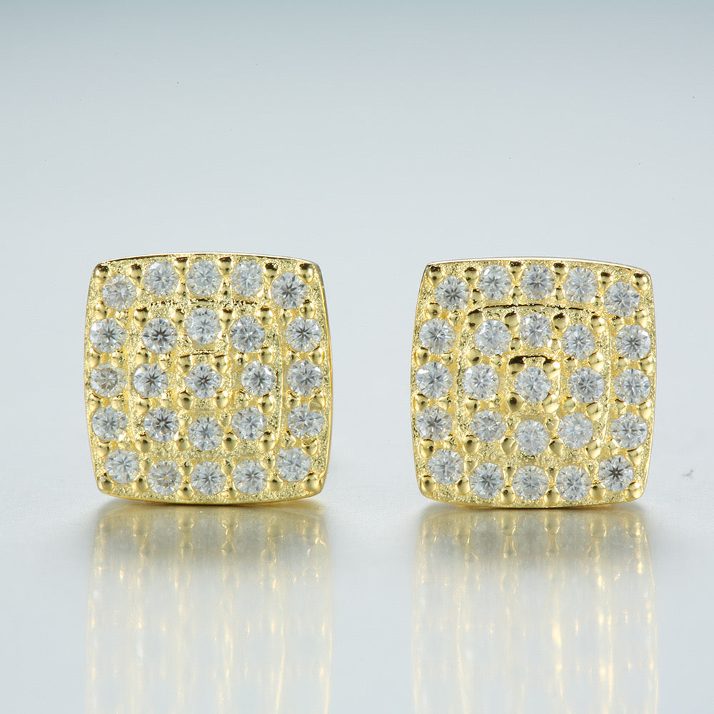 Zicornia studded earrings