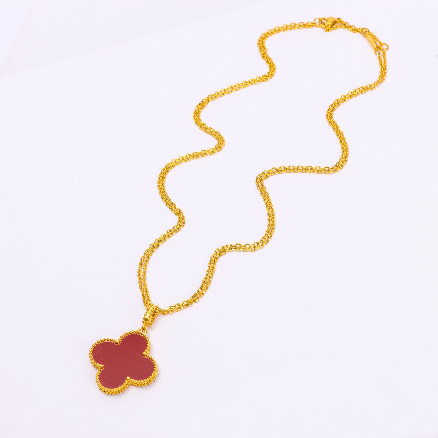 Long clover Necklace