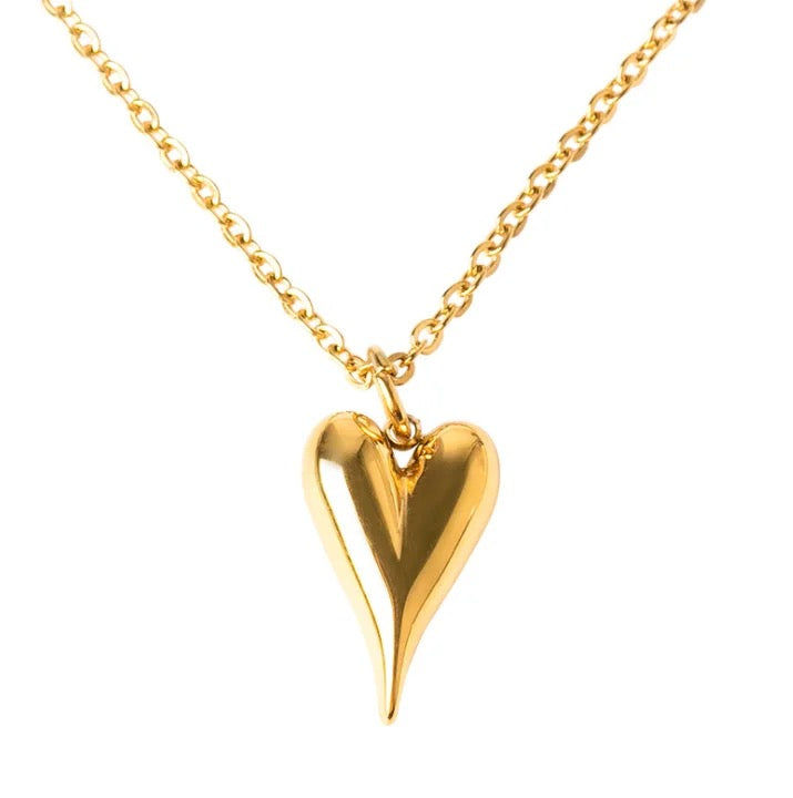 Golden heart Necklace