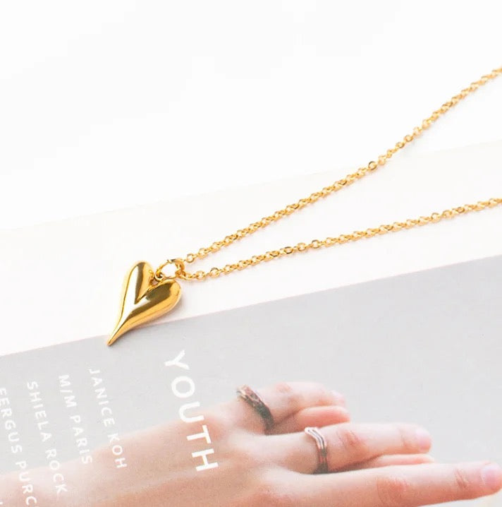 Golden heart Necklace